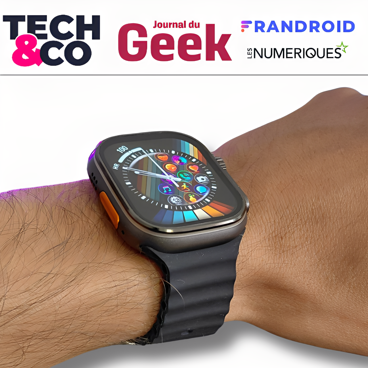Nexura™ - Montre connectée Bluetooth ULTRA MAX - 49mm