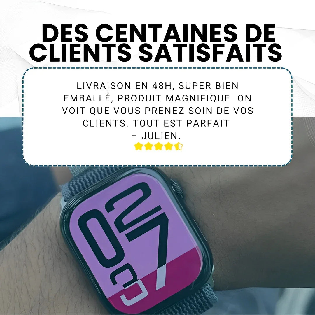 Nexura™ - Montre connectée Bluetooth PRO MAX - 46mm - Nexura